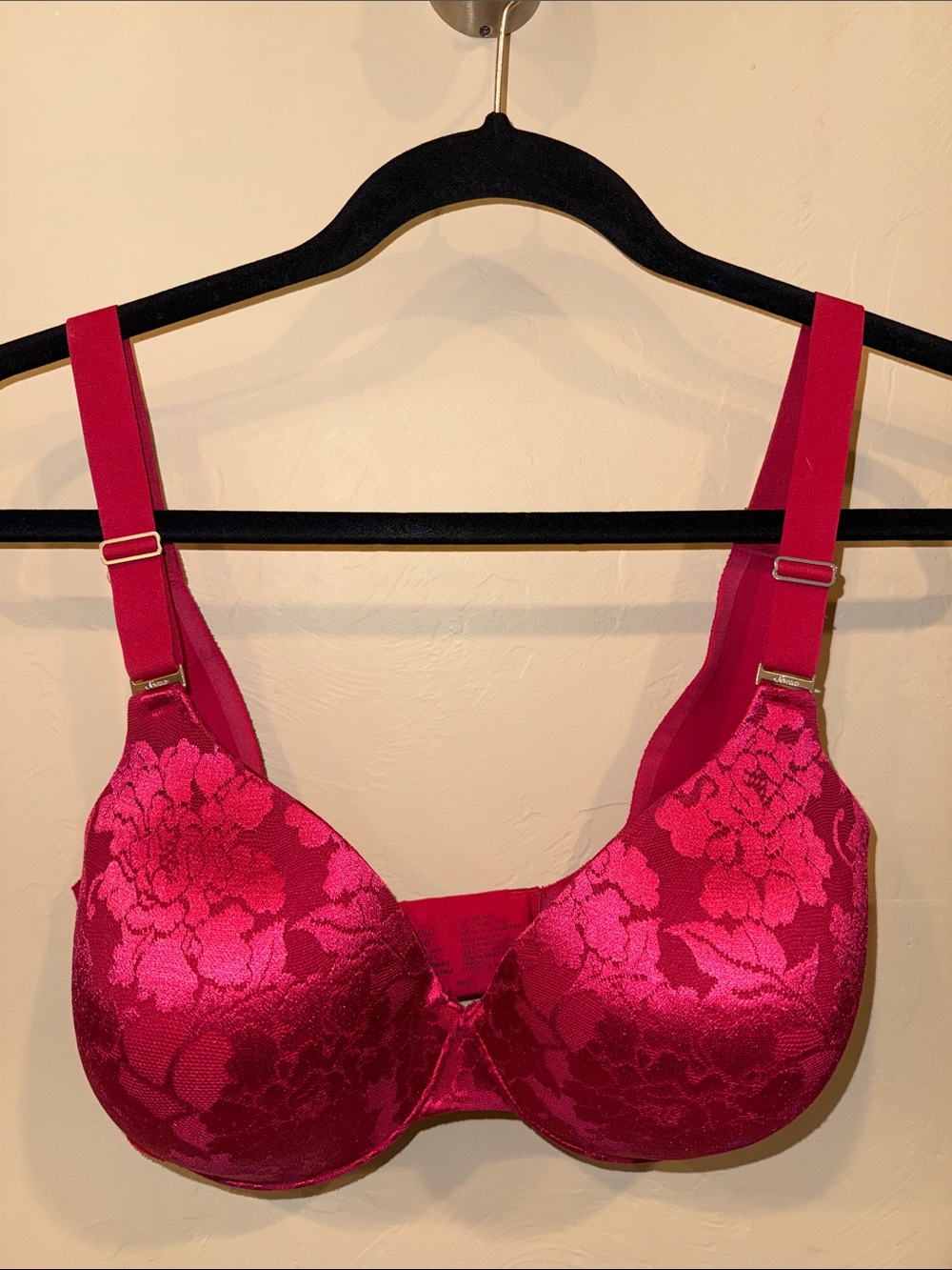 Soma Fuchsia Floral T-Shirt Bra